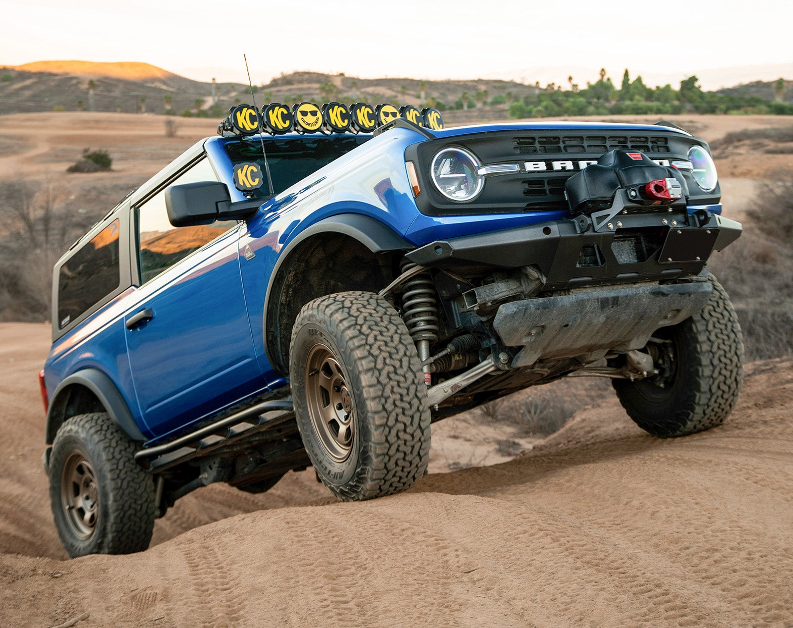 '21-22 Ford Bronco Eibach Pro-Truck-Lift Stage 1 Lift Kit Display on vehicle 