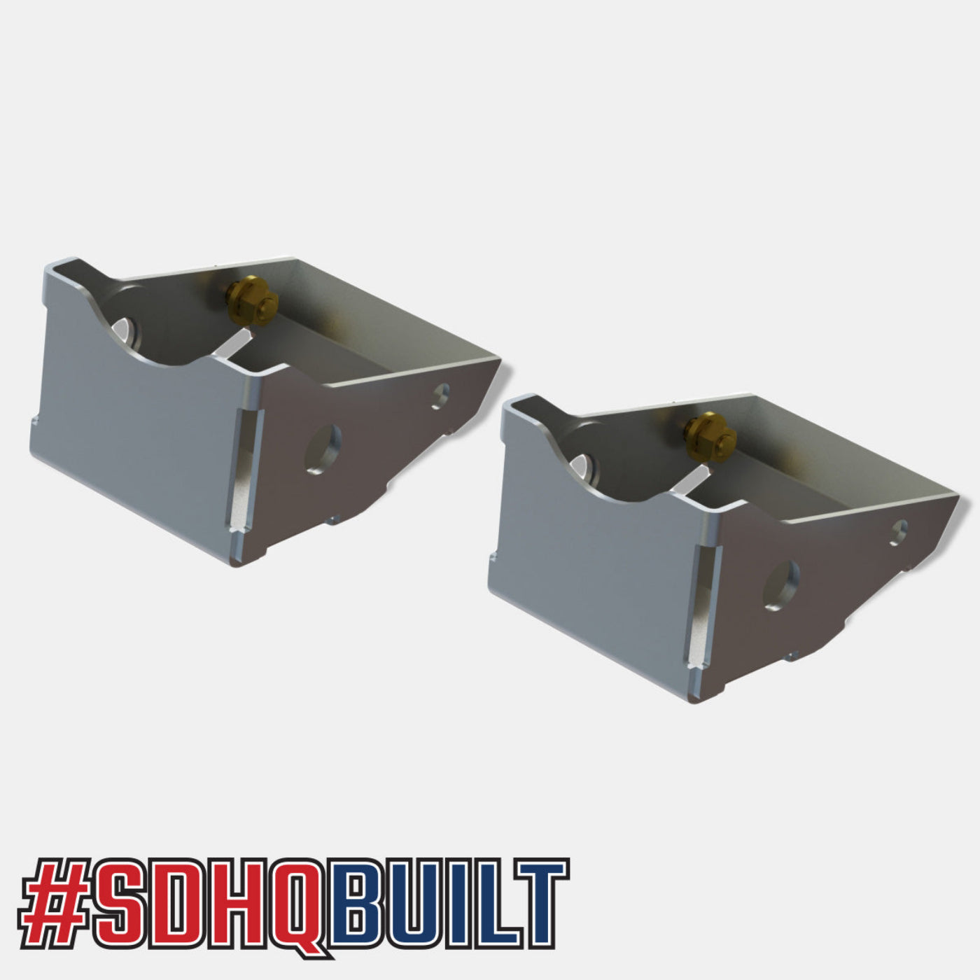 '21-25 Ford Bronco SDHQ Built Rear Shock Guards design 
