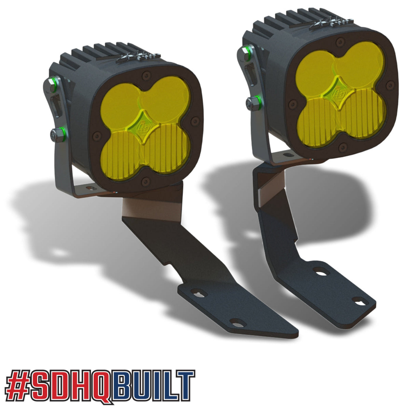 '03-09 Lexus GX470 SDHQ Built A-Pillar Light Mounts design with lights