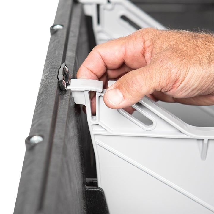 Decked Drawer Dividers - Full Size Truck Close-up Display 