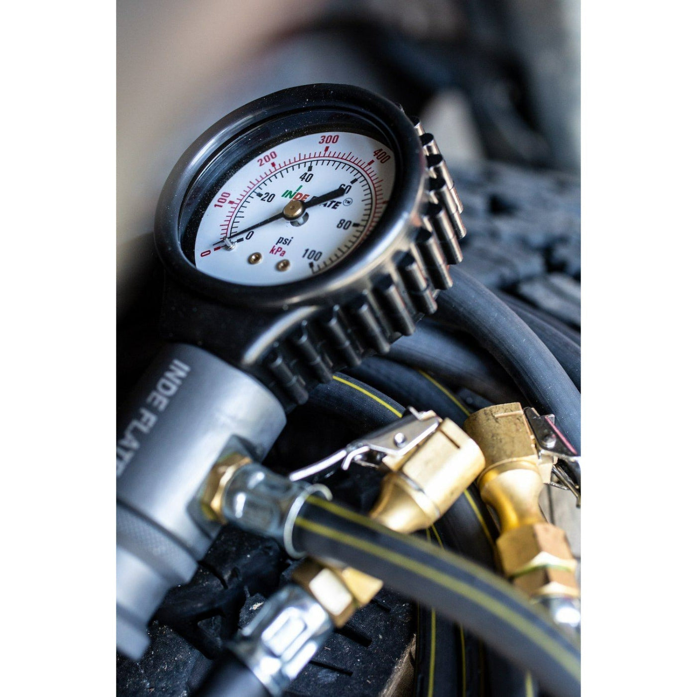 Indeflate Two Hose Unit cloes-up