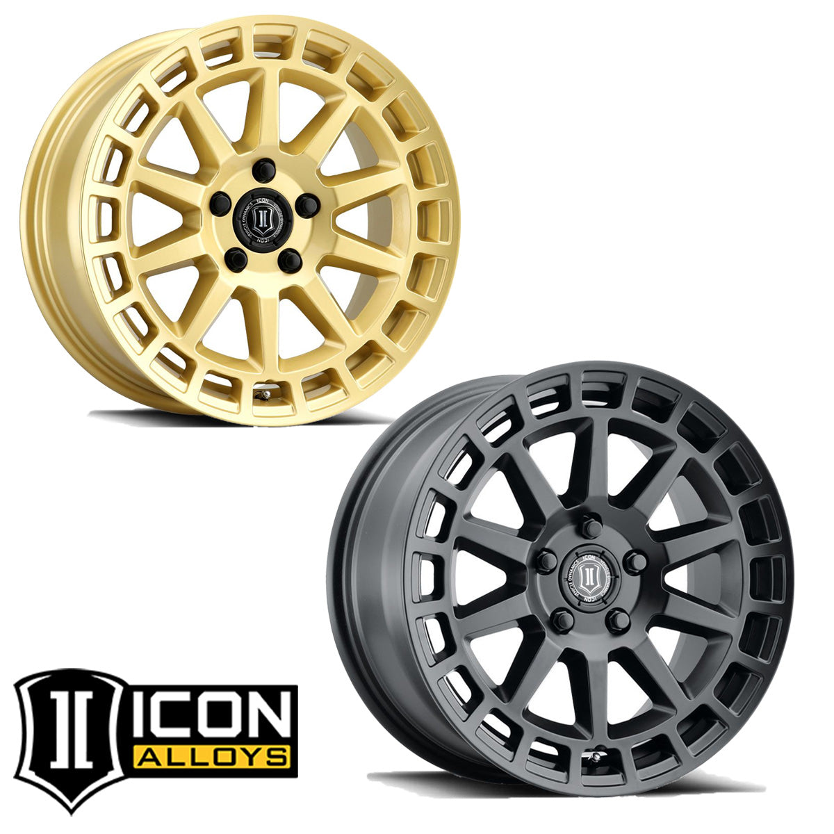 Icon Alloys 17" Journey Wheel display