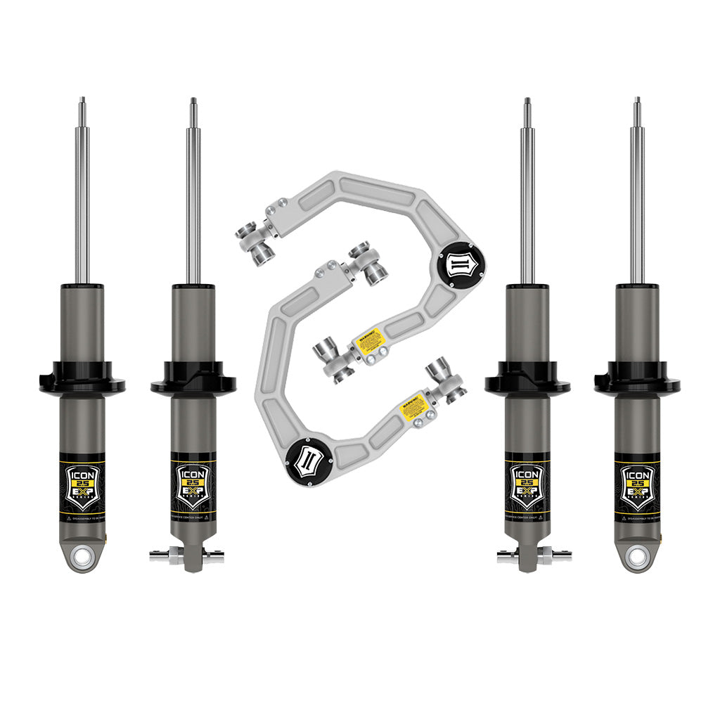 21-23 Ford Bronco Non-Sasquatch HOSS 1.0 Icon Stage 2 Billet Suspension System