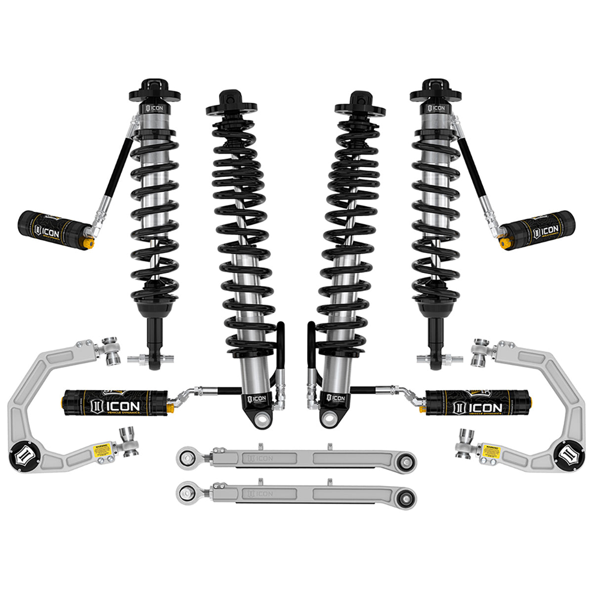 21-23 Ford Bronco Non-Sasquatch Icon Stage 6 Billet Suspension System