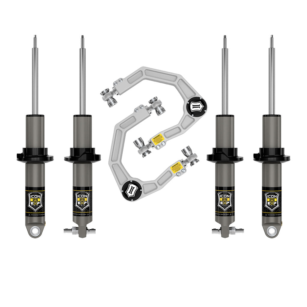 21-23 Ford Bronco Sasquatch HOSS 2.0 Icon Stage 2 Billet Suspension System