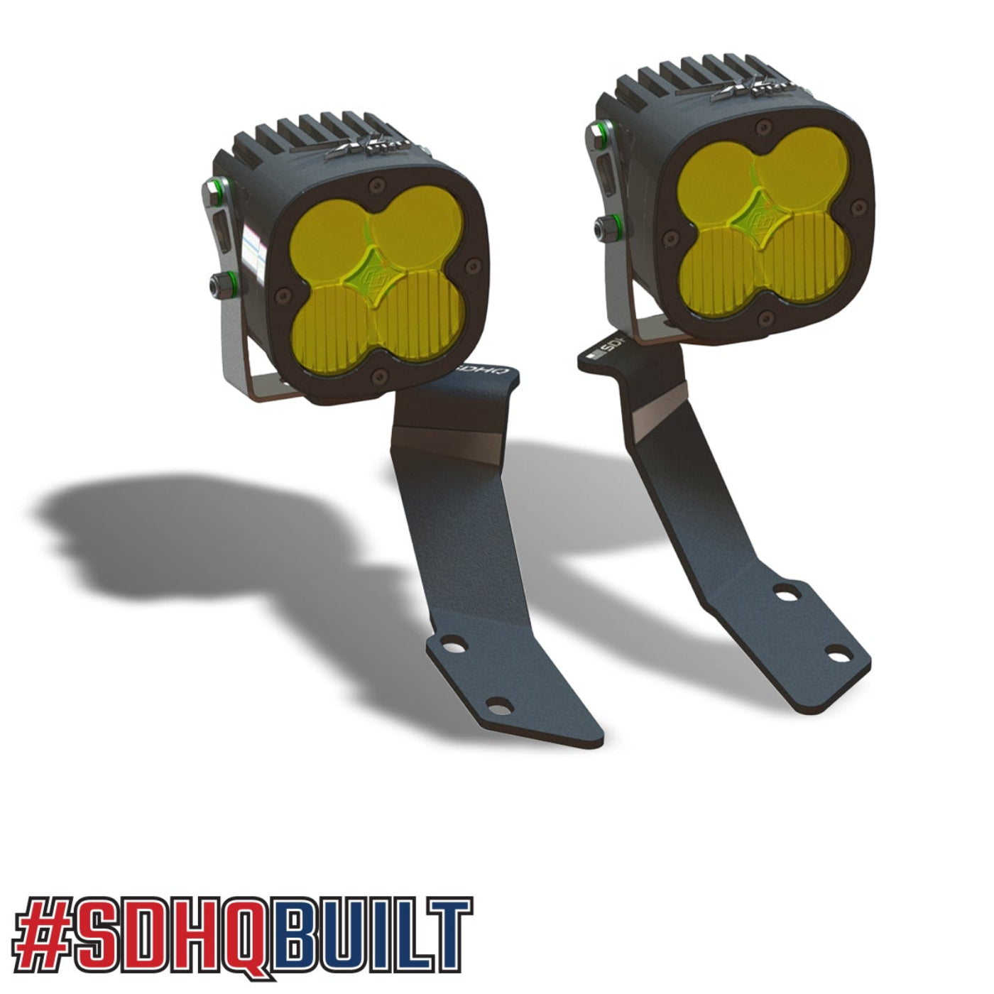 '16-21 Lexus LX570 SDHQ Built A-Pillar Light Mounts design with lights