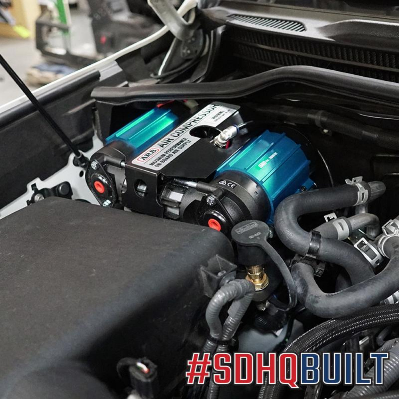 '08-21 Lexus LX570 SDHQ Built ARB Air Compressor Mount installed 