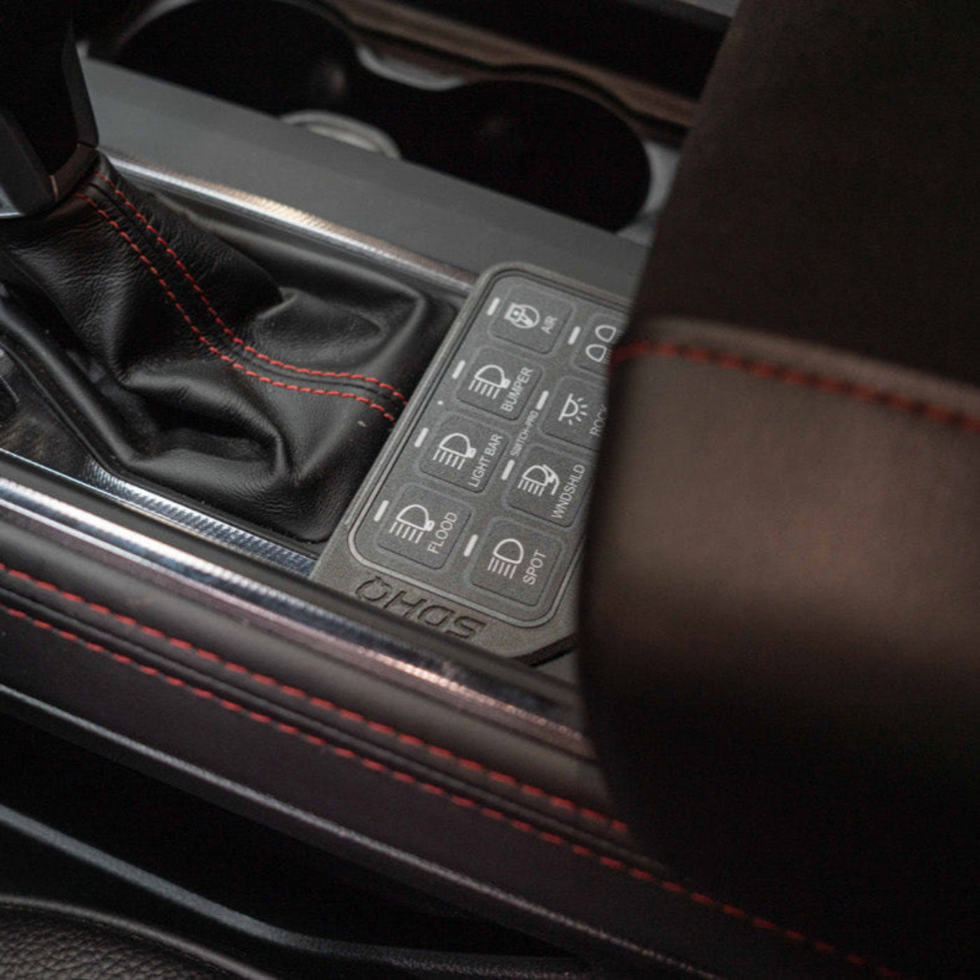 2025 Ram 1500 RHO SDHQ Built Billet Switch-Pros SP-9100 Keypad Mount installed 