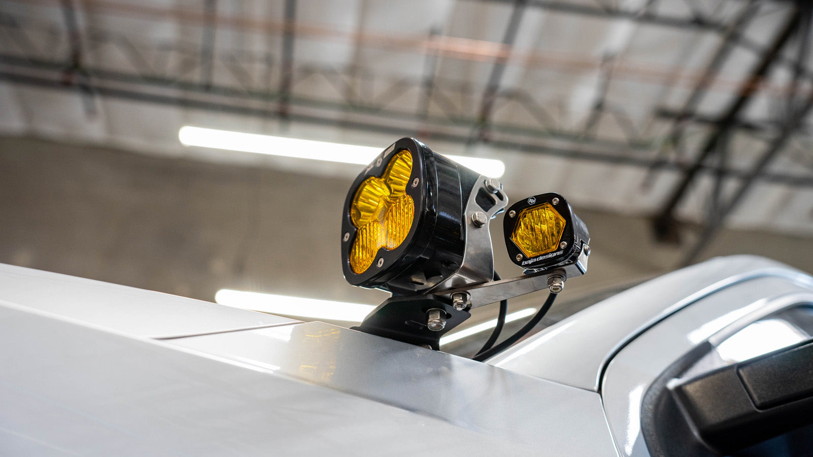 SDHQ Built A-Pillar Add A Light Mount Kit for Baja Designs XL Series Lights