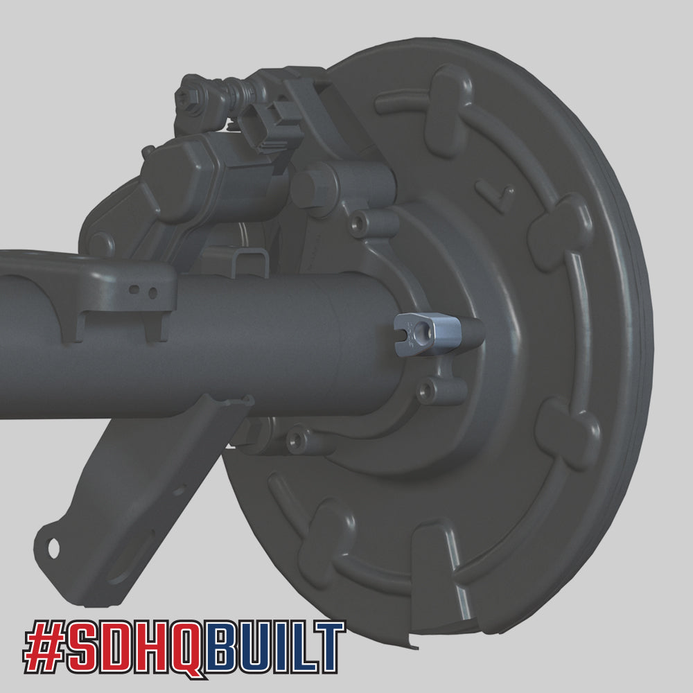 '18-Current Jeep JL (Dana 44 Axle) SDHQ Built Billet Rear ABS Guards - SDHQ-00-1304-U1