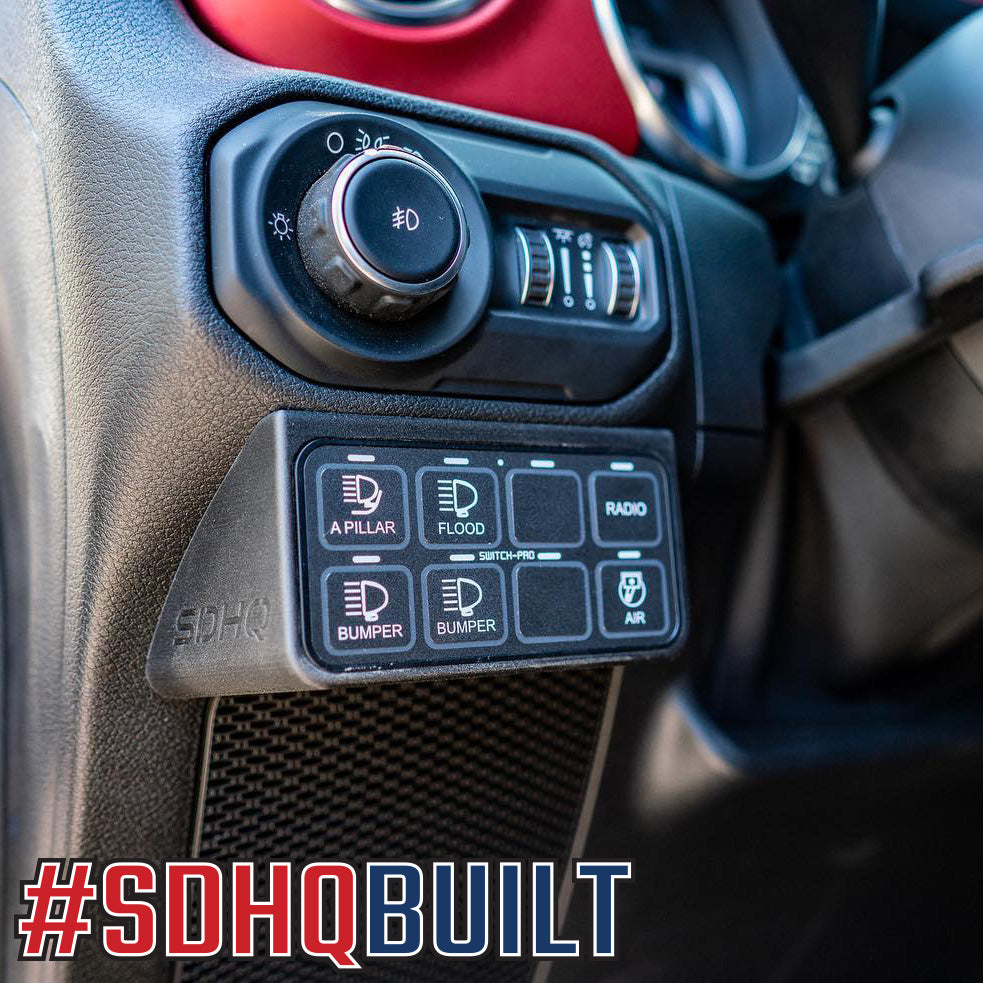 '18-Current Jeep JL SDHQ Built Complete Switch-Pros Mounting System