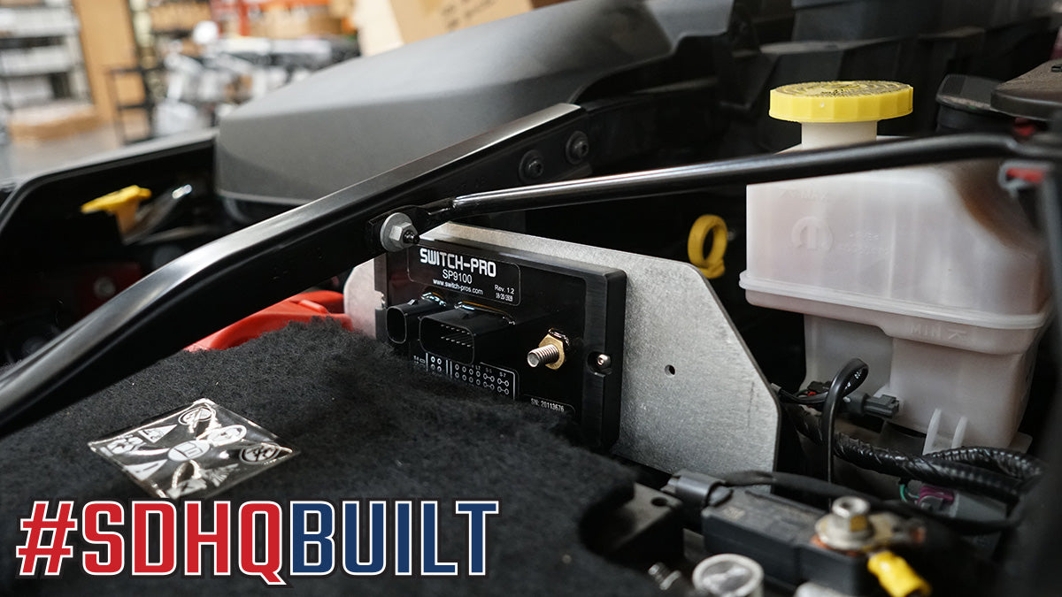 '19-23 RAM 1500 SDHQ Built Switch Pros Power Module Mount display