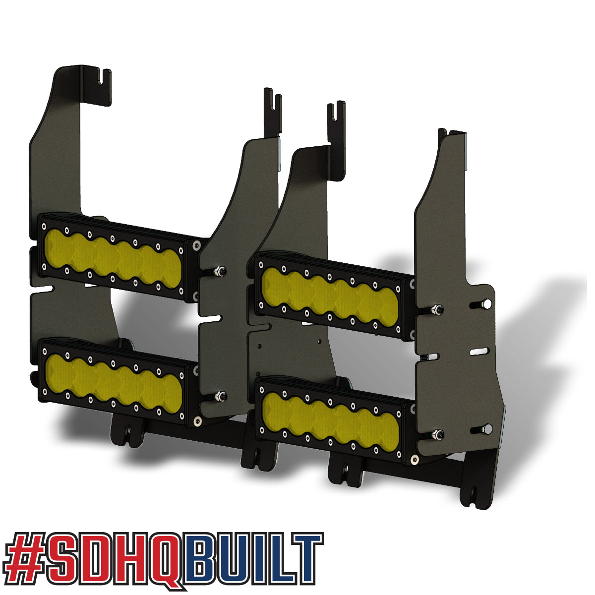 '19-23 Ram 1500 SDHQ Built Behind the Grille LED Light Bar Mount