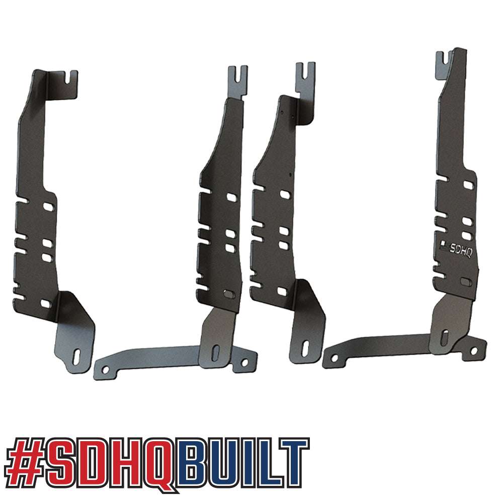 '19-23 Ram 1500 SDHQ Built "Build your Own" Behind the Grille LED Light Bar Mount