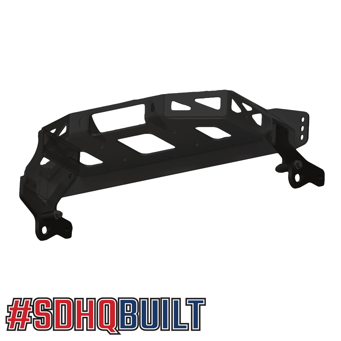 '10-23 Toyota 4Runner SDHQ Built Winch Mount (back view)