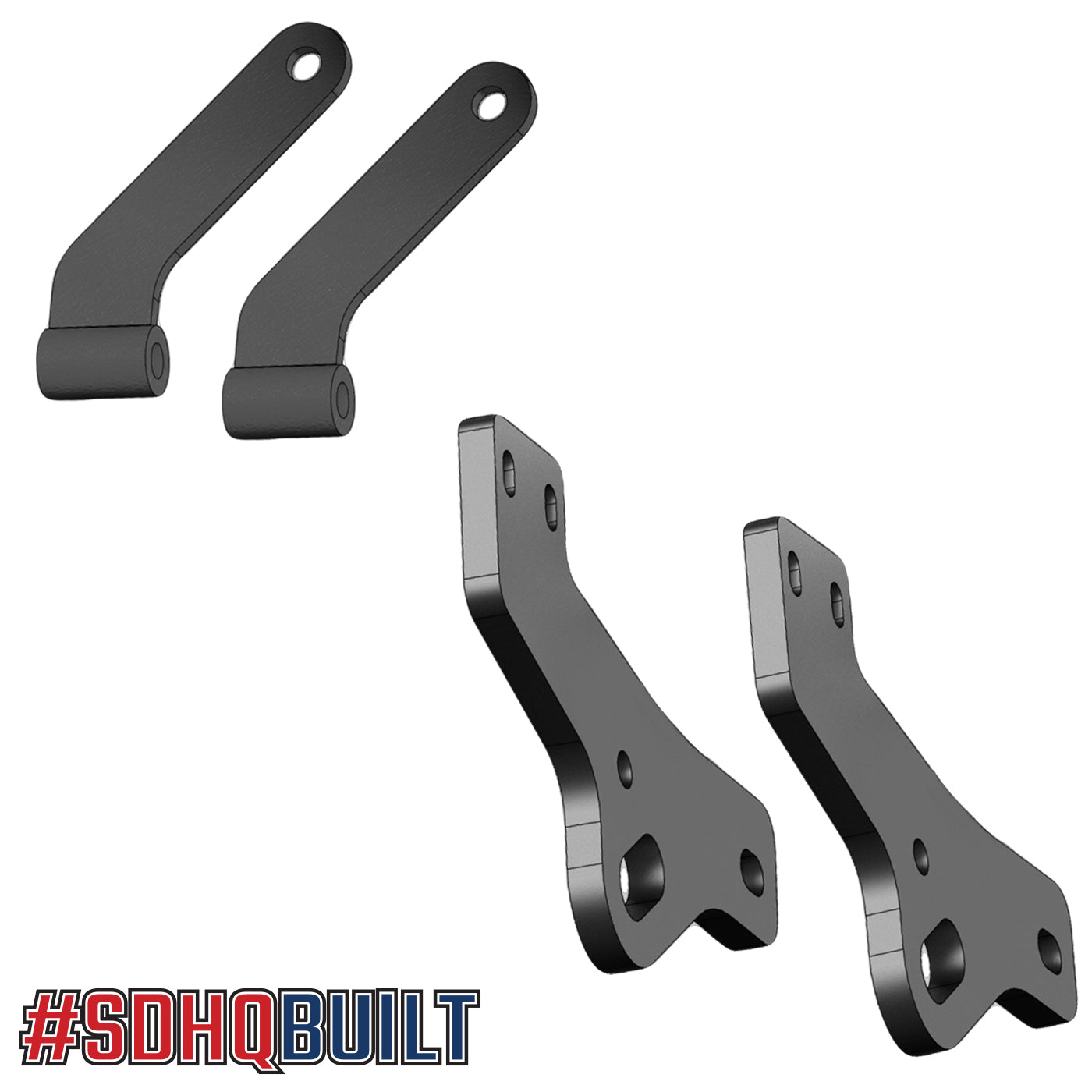 '10-23 Toyota 4Runner SDHQ Built Winch Mount Support Bracket Upgrade Kit