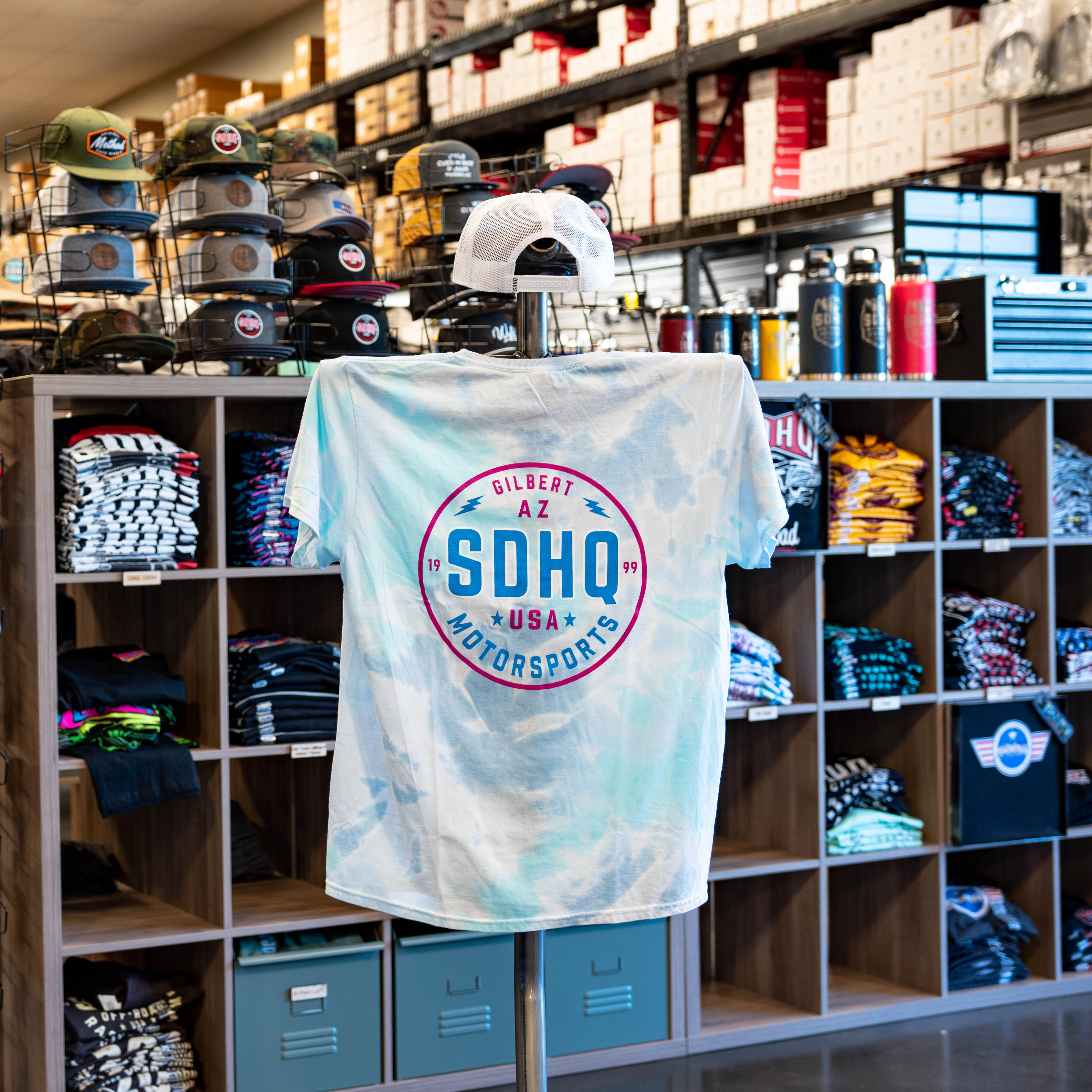 SDHQ Motorsports Tie Dye T-Shirt