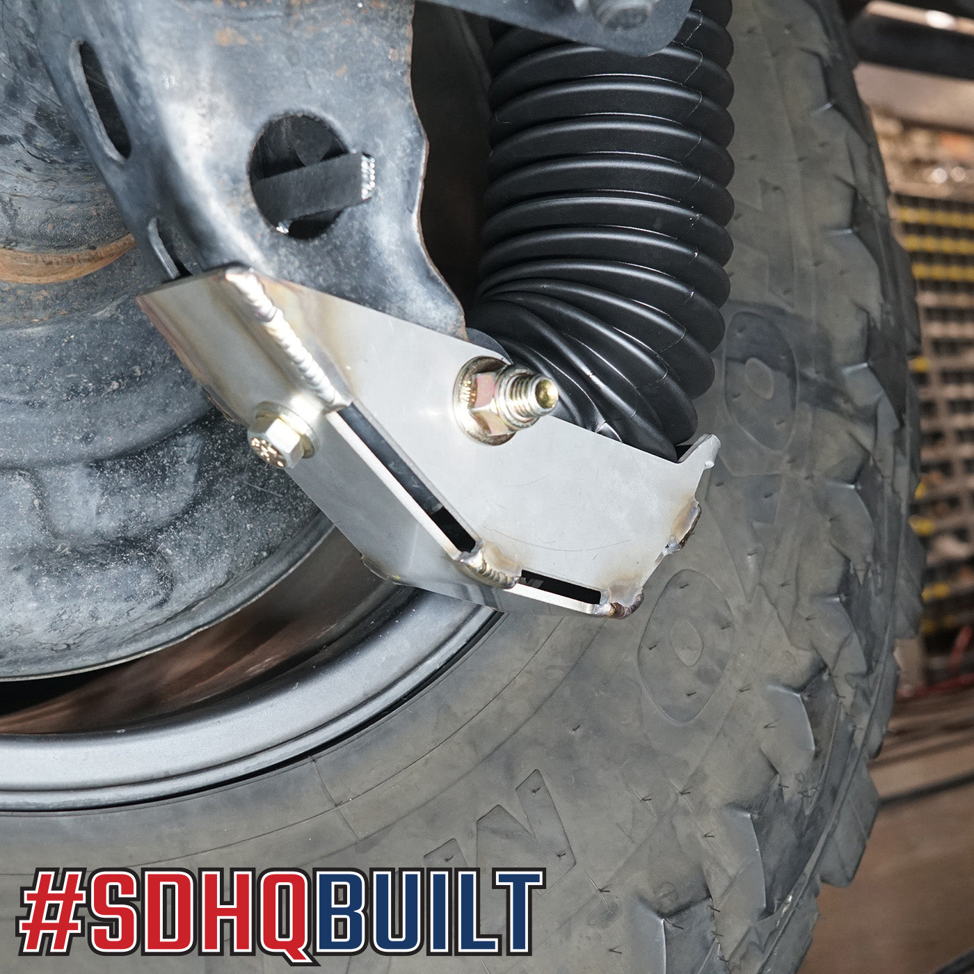 '07-21 Toyota Tundra SDHQ Built Icon RXT Rear Shock Guards installed