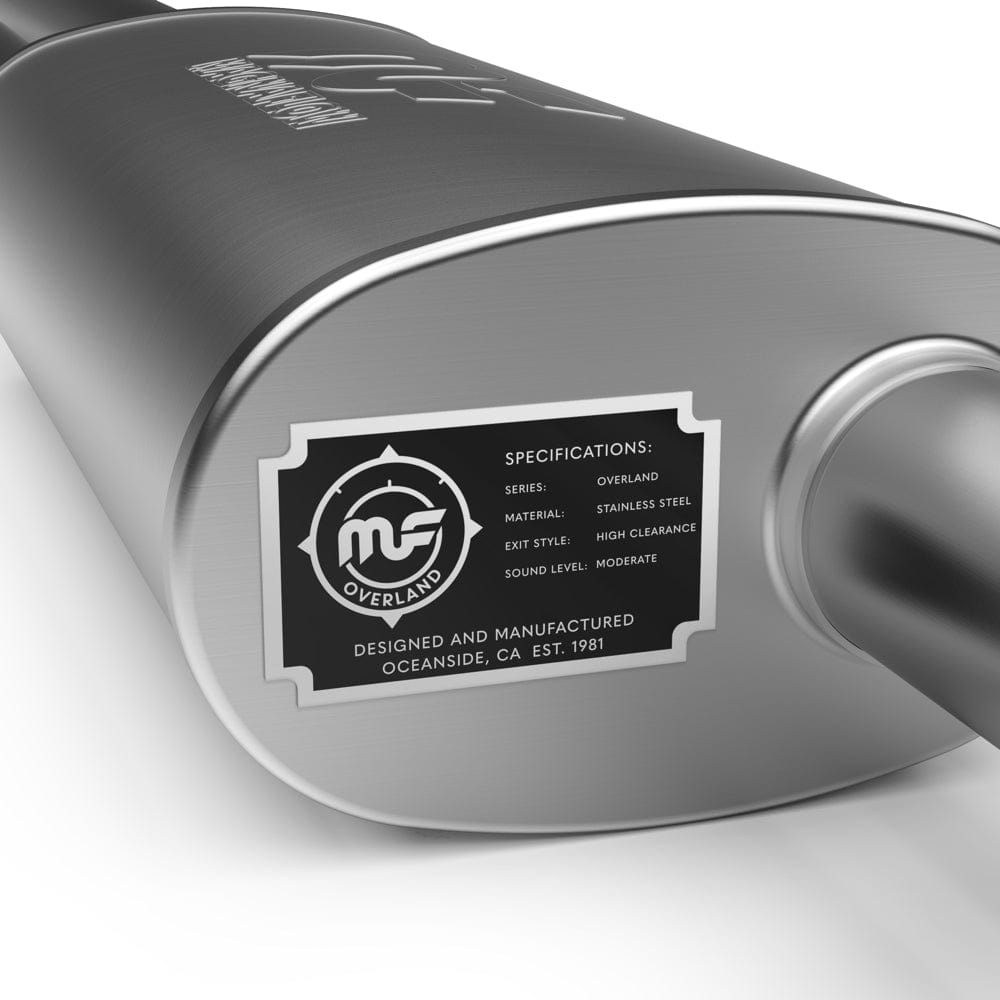 '22-23 Toyota Tundra Overland Series Cat-Back Performance Exhaust System MagnaFlow description