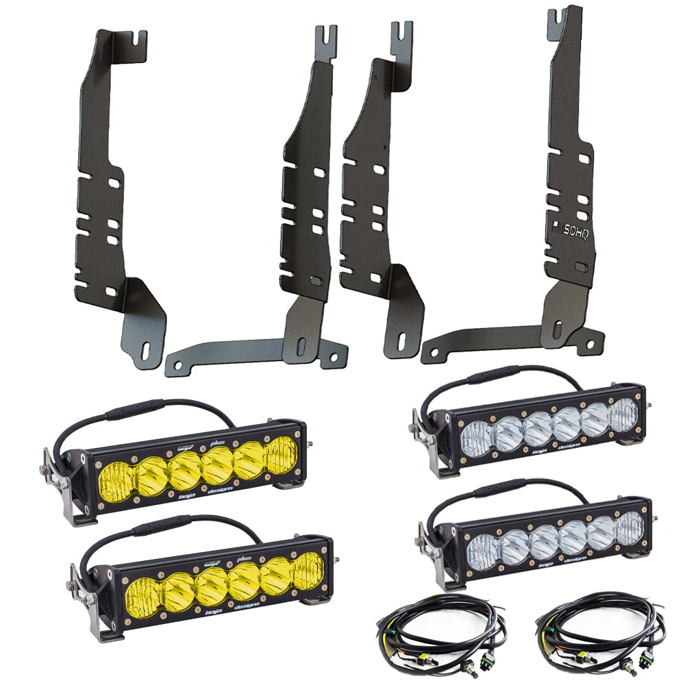 '19-23 Ram 1500 SDHQ Built "Build your Own" Behind the Grille LED Light Bar Mount