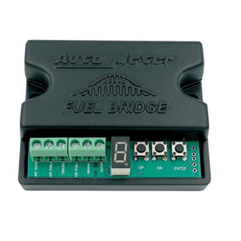 Autometer Fuel Bridge Electrical Autometer close-up