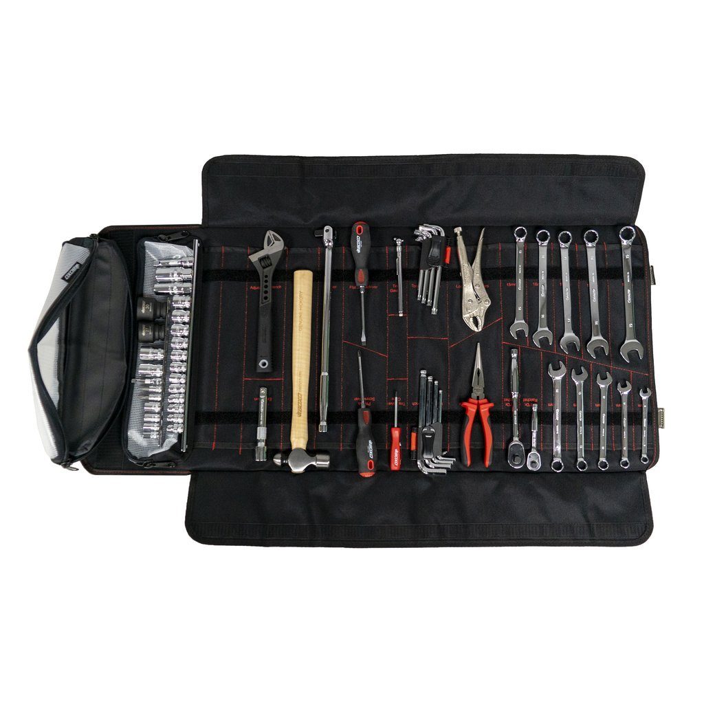 Boxo Tool Roll 2.0 - PA915 Tools BOXO-USA display of Included Parts 