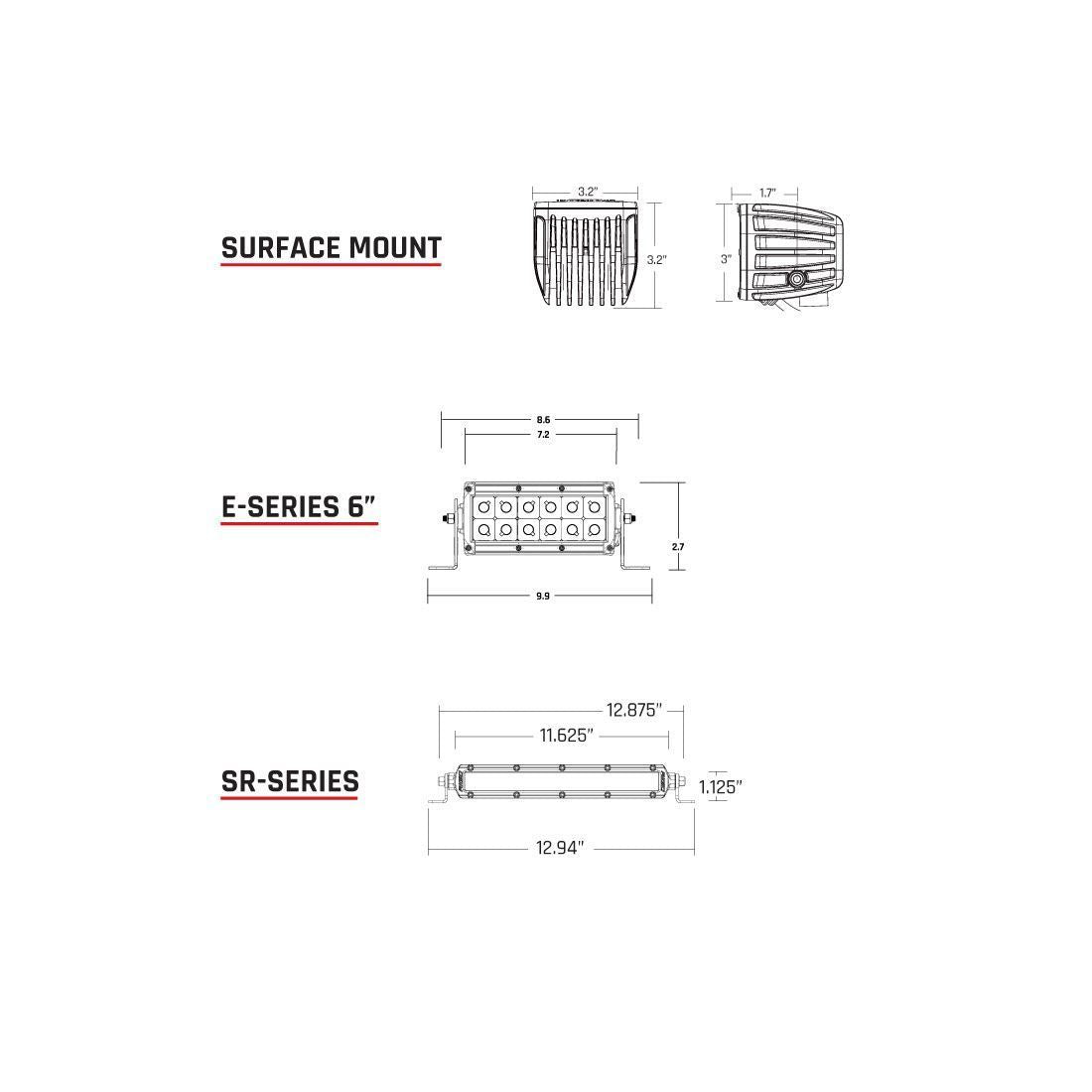 D-Series SAE Fog Light (Pair) Lighting Rigid Industries design