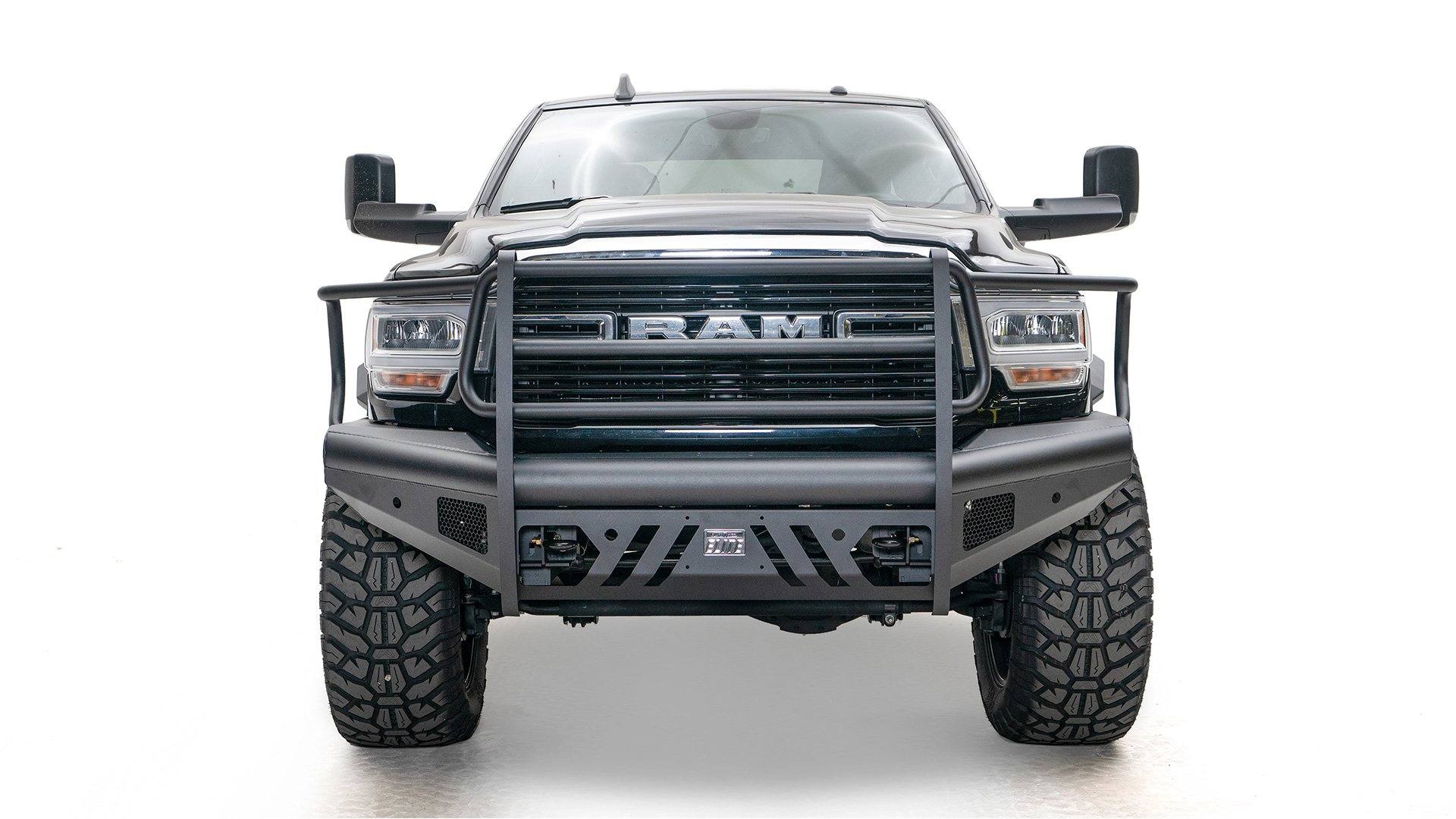 Dodge Ram 2500/3500 Elite Black Series Series Front Bumper Fab Fours display