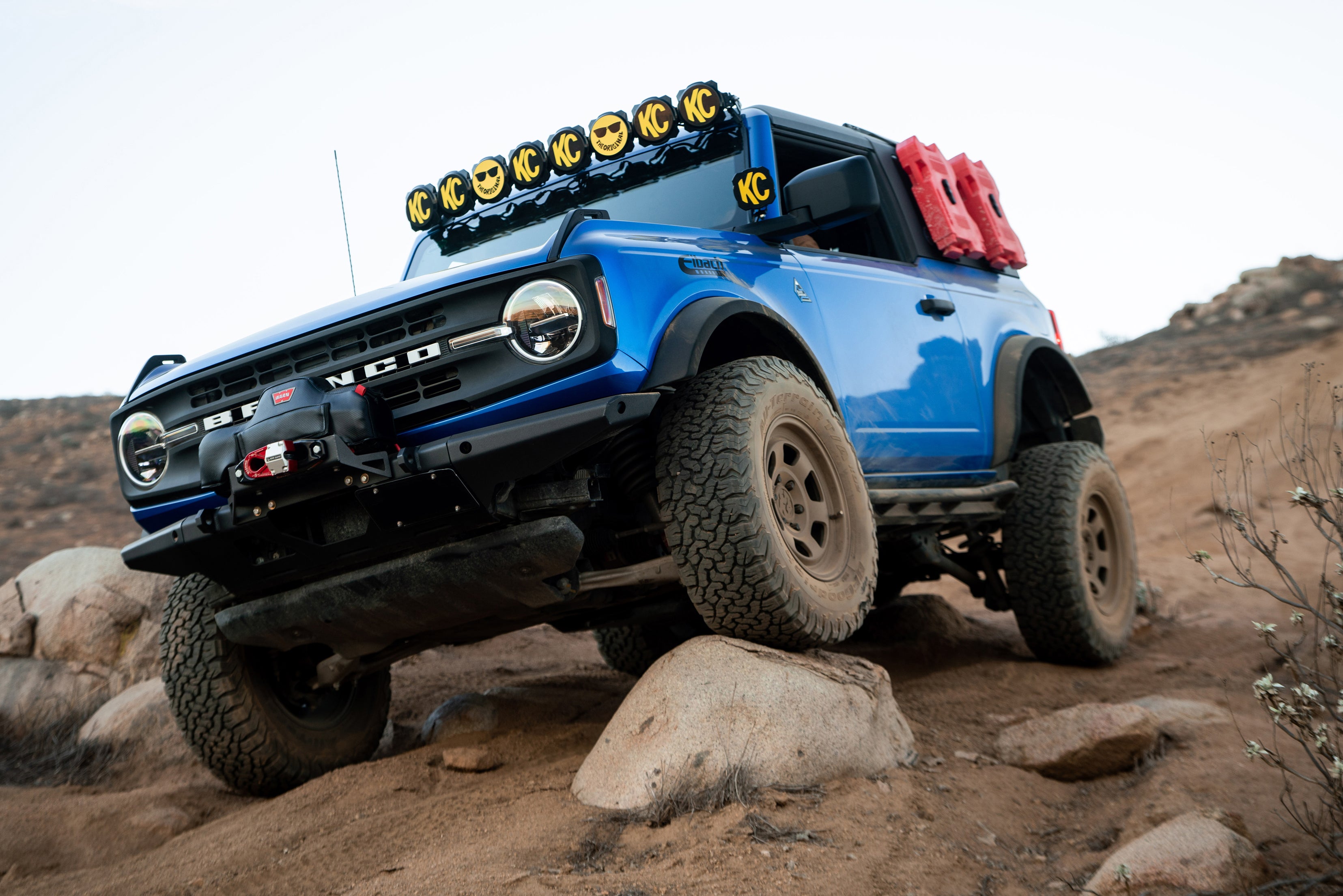 '21-22 Ford Bronco Eibach Pro-Truck-Lift Stage 1 Lift Kit Display on vehicle 