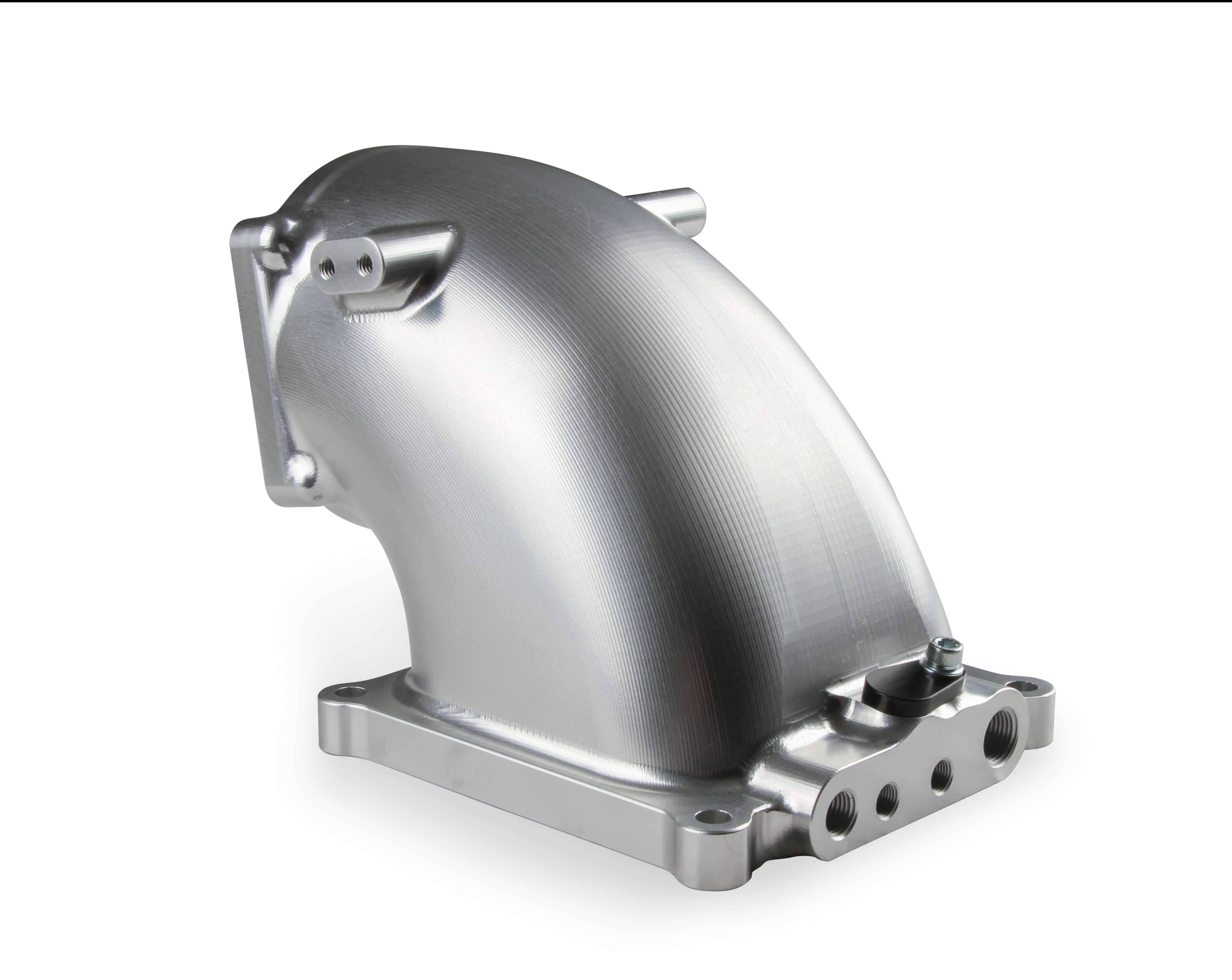 Throttle Billet Body Intake Elbows GM-LS Performance Holley Performance display