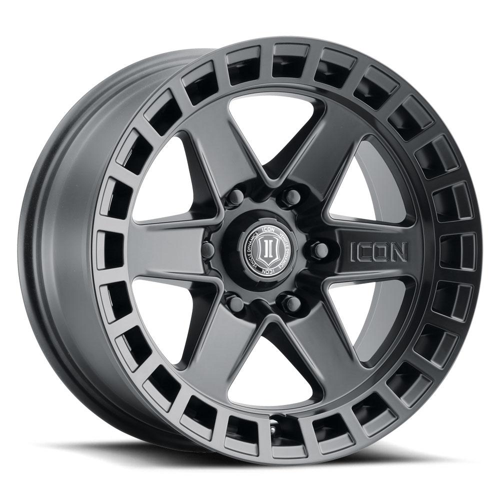 17" Raider Wheel Icon Alloys Gray display