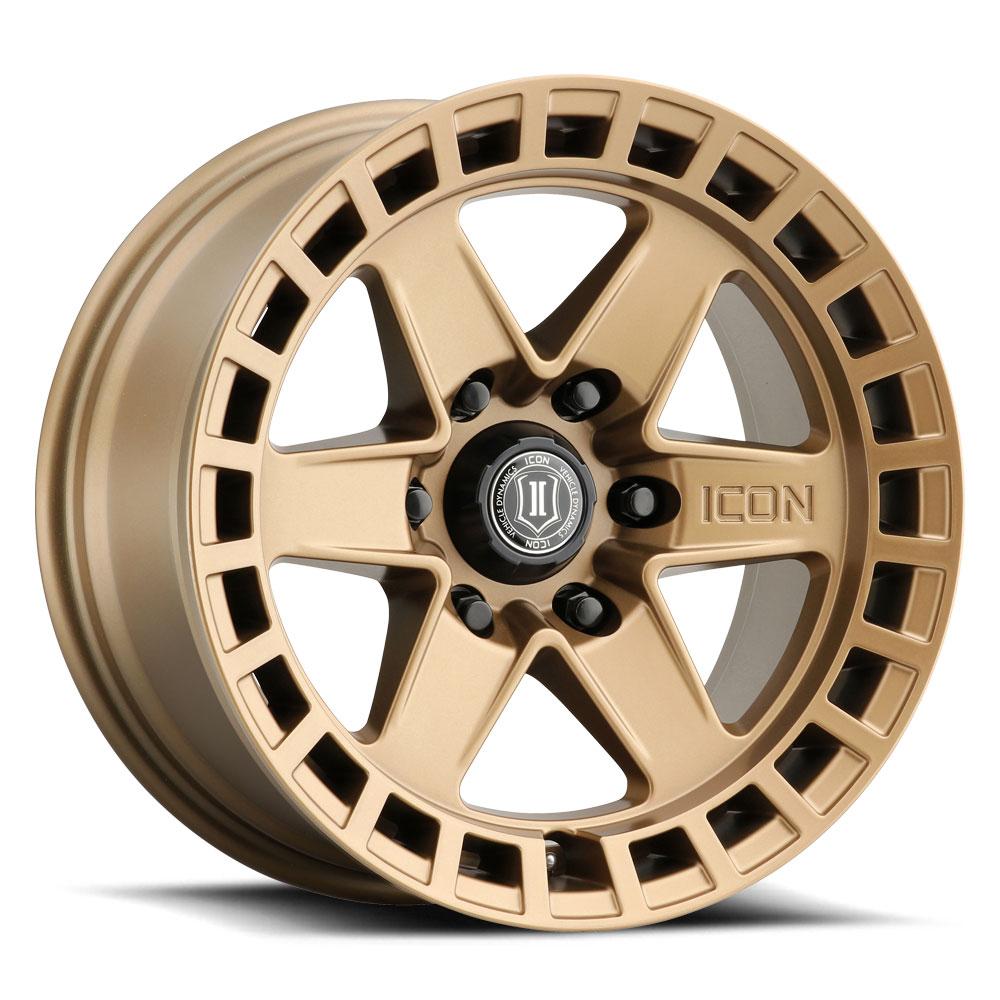 17" Raider Wheel Icon Alloys Tan display