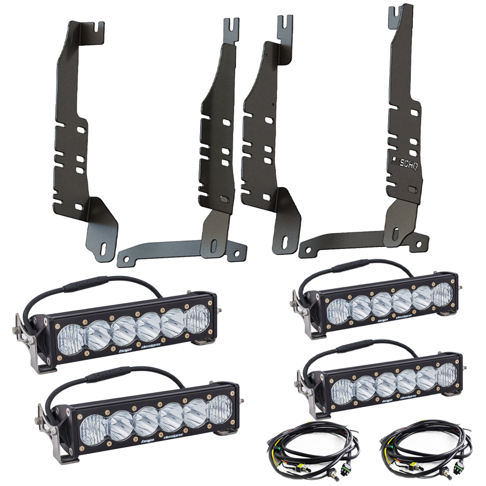 '19-23 Ram 1500 SDHQ Built "Build your Own" Behind the Grille LED Light Bar Mount