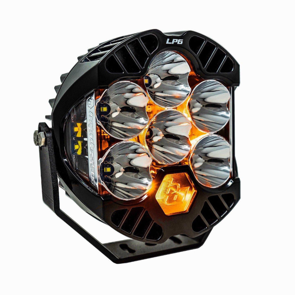 LP6 Pro LED Light Lighting Baja Designs Clear Spot individual display