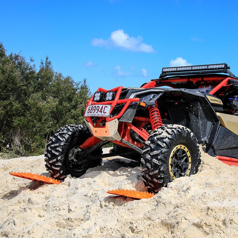 Mini Recovery Ramps MAXTRAX display