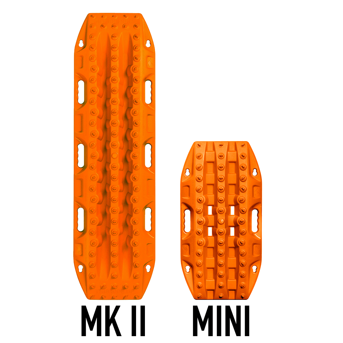 Mini Recovery Ramps MAXTRAX (comparison)