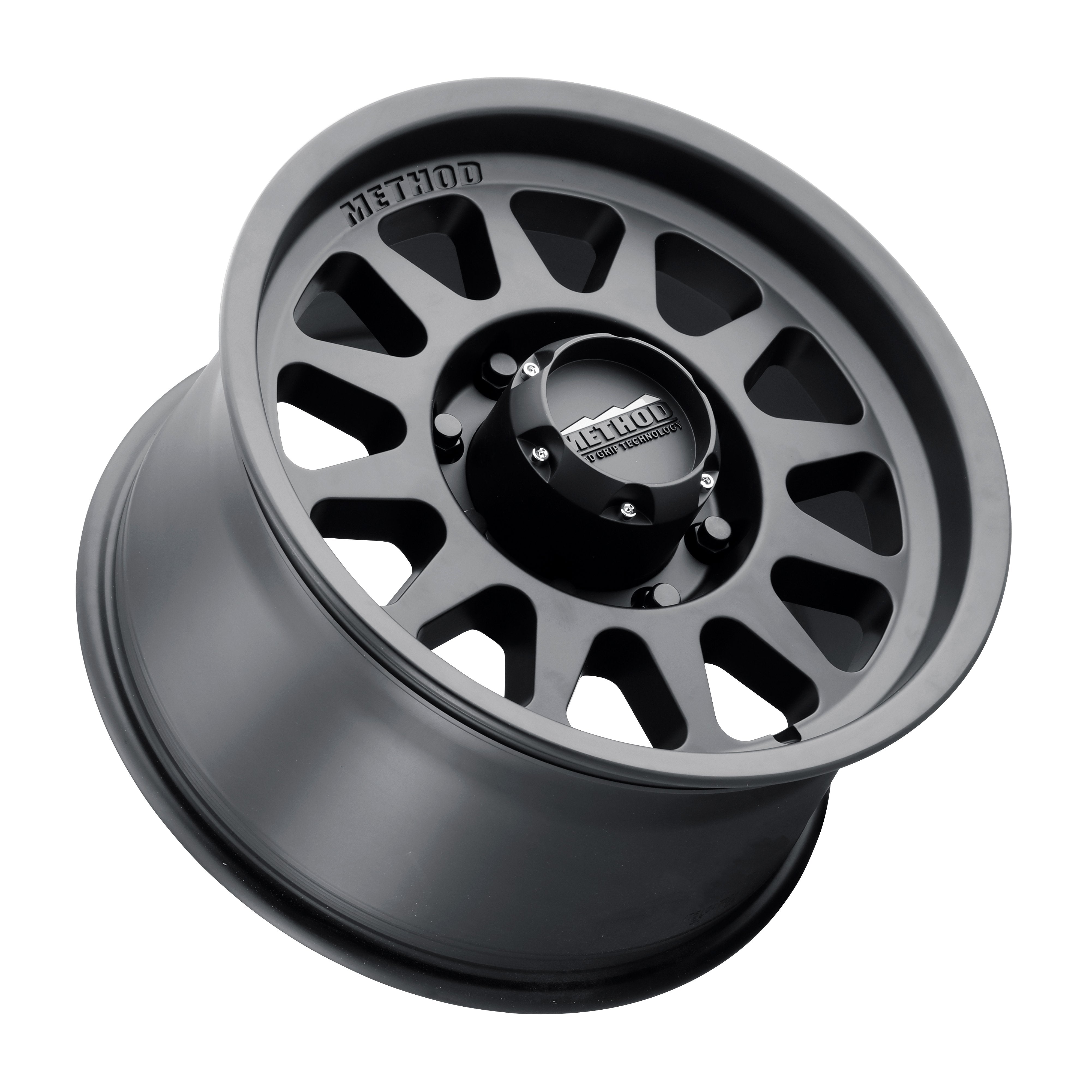 704 HD Trail Series Matte Black Finish Wheels Method display