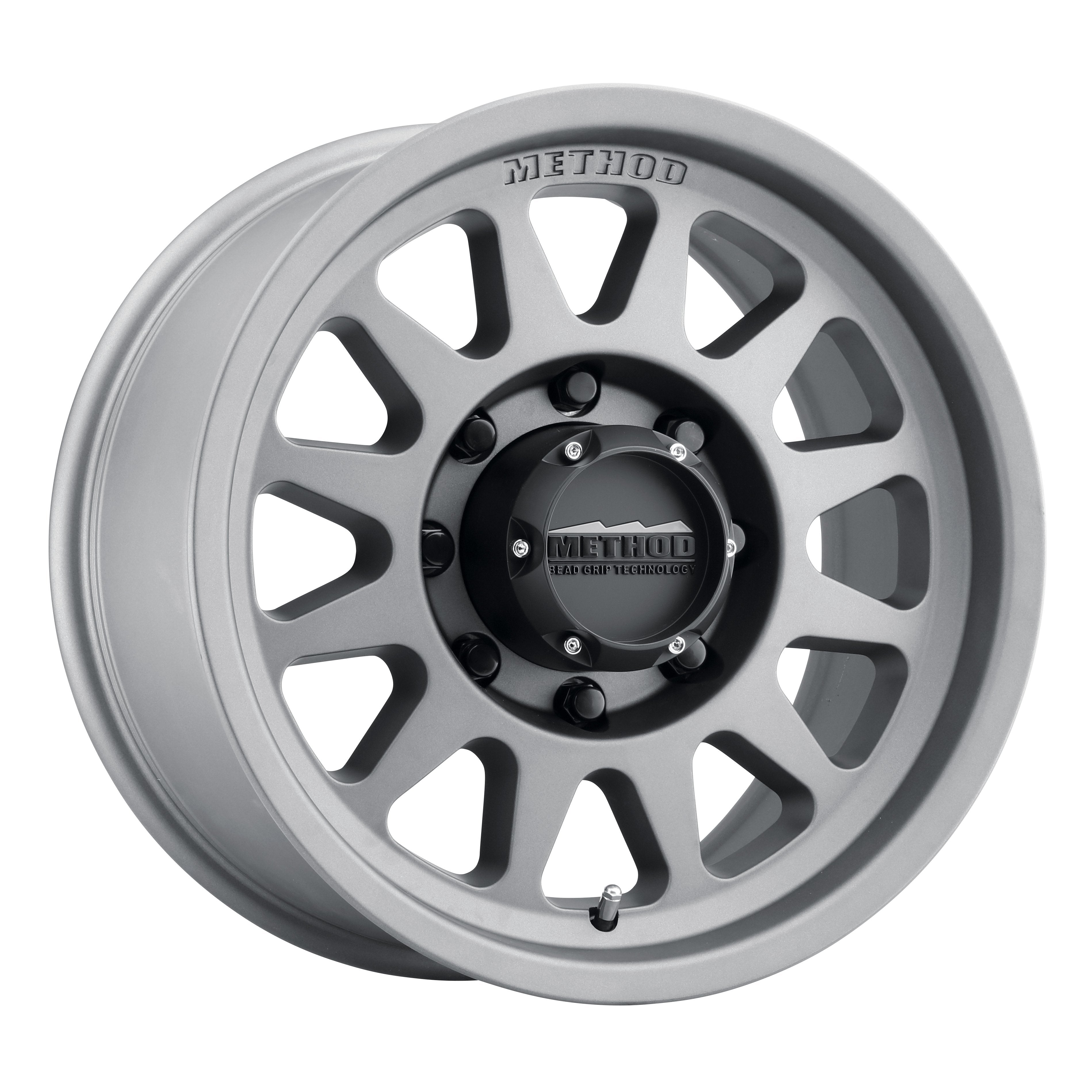 704 HD Trail Series Titanium Finish Wheels Method display