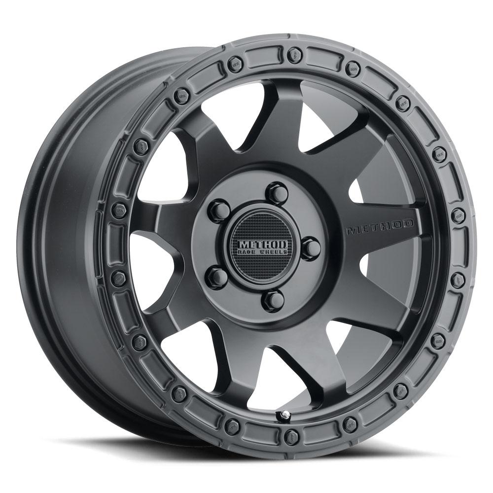 MR317 Street Series Matte Black Wheel Method display