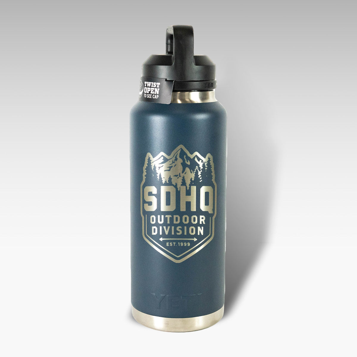 SDHQ Outdoor Division 46 oz Yeti Rambler Bottle w/ Chug Cap