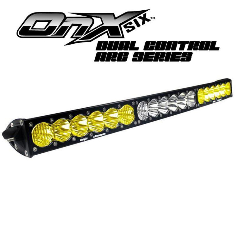 OnX6 Arc Series Dual Control Series LED Light Bar Lighting Baja Designs Display 