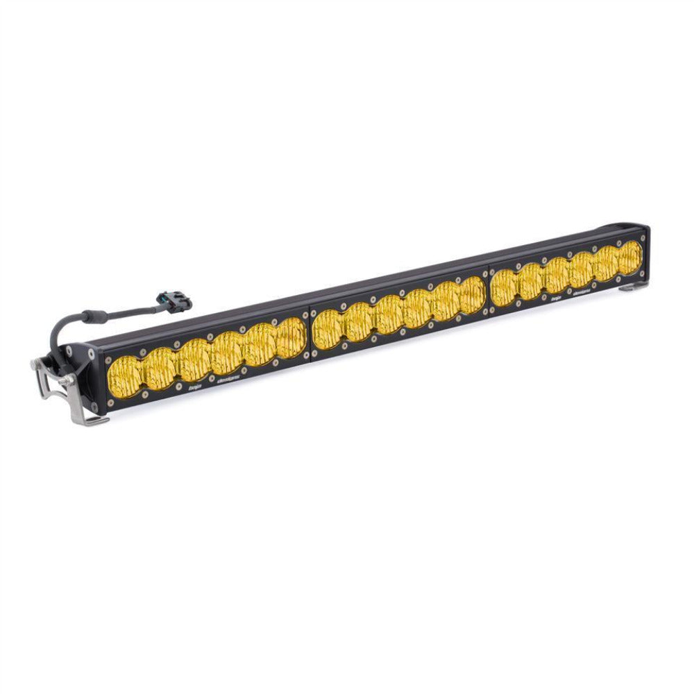 OnX6+ LED Light Bar Lighting Baja Designs 30" AMBER Wide Driving Display 