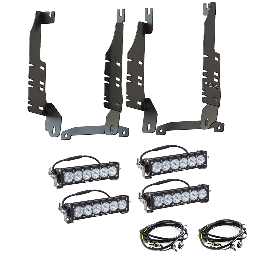 '19-23 Ram 1500 SDHQ Built "Build your Own" Behind the Grille LED Light Bar Mount