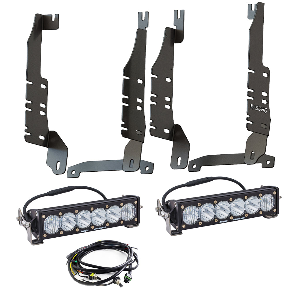 '19-23 Ram 1500 SDHQ Built "Build your Own" Behind the Grille LED Light Bar Mount