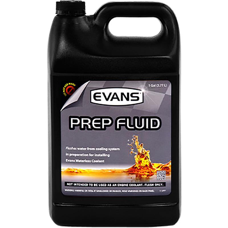 Prep Fluid Evans Water Coolant display