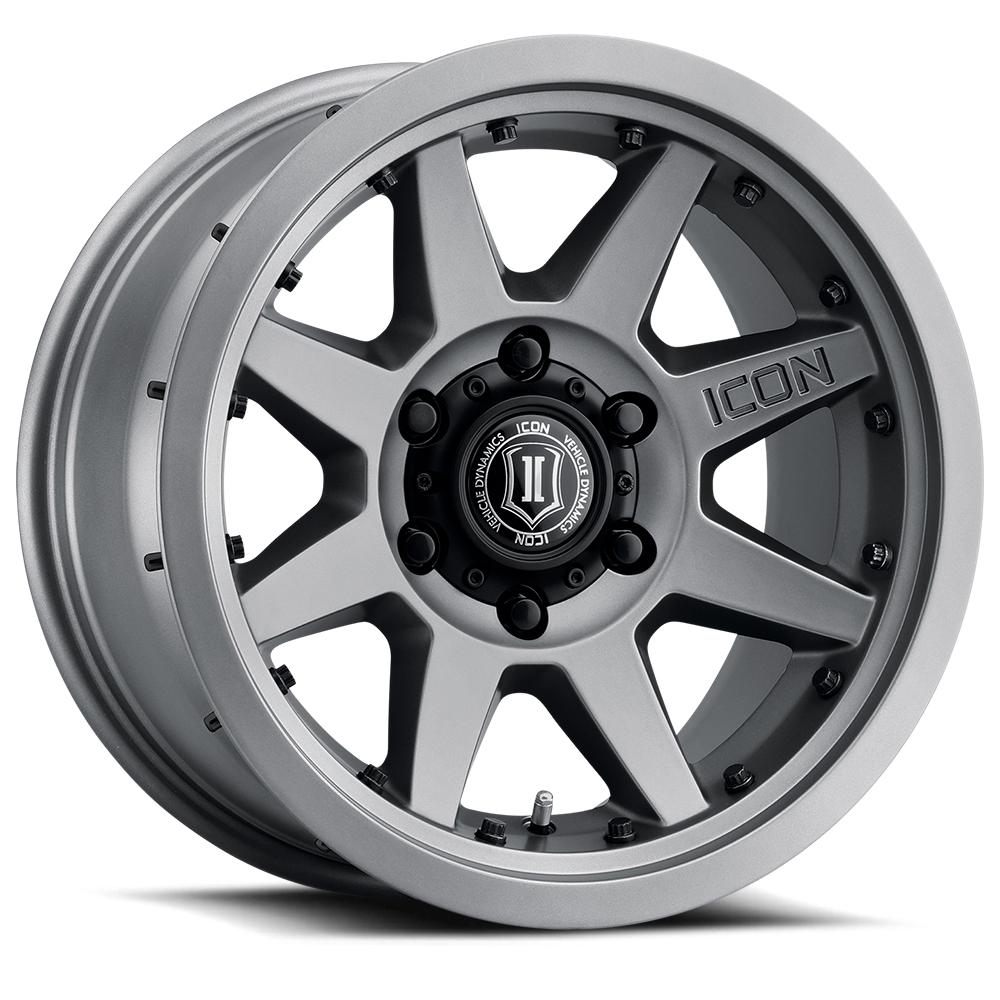 Rebound Pro 17" Wheel Icon Alloys Gray display