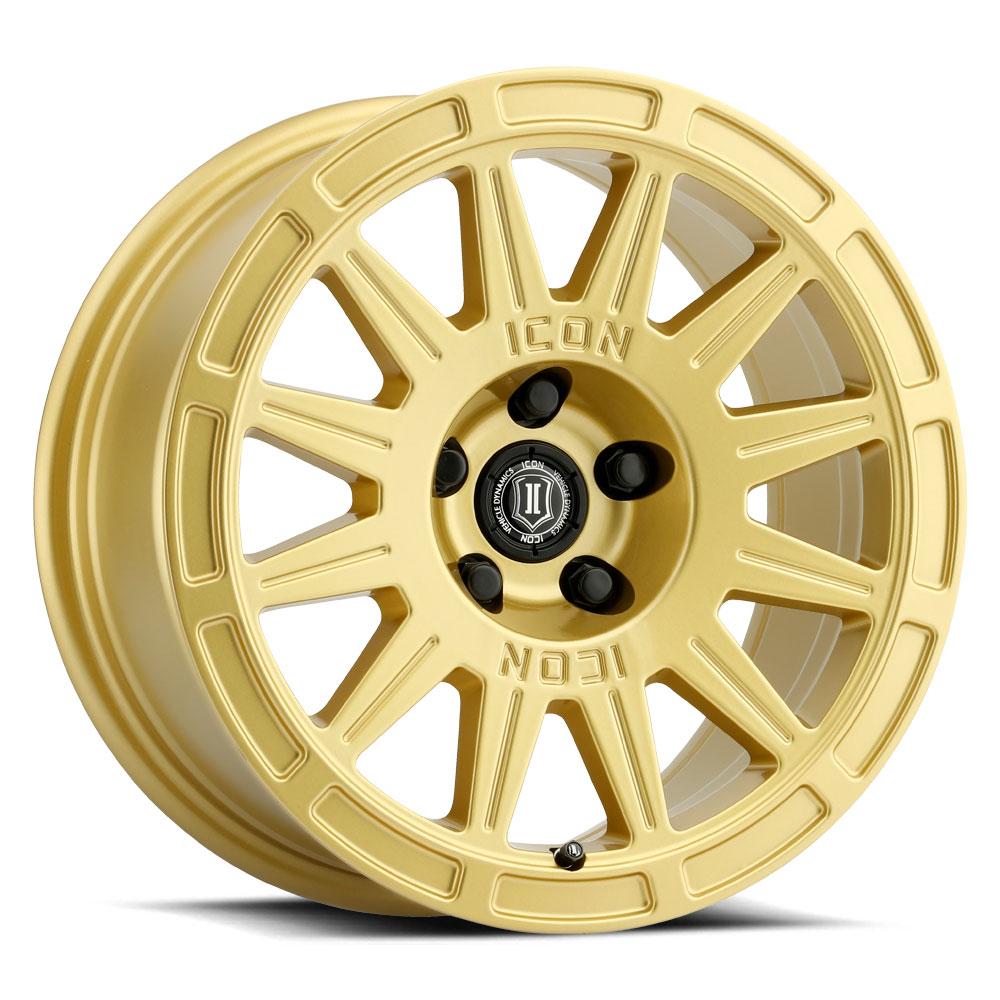 Ricochet 15" Wheel Icon Alloys Gold display