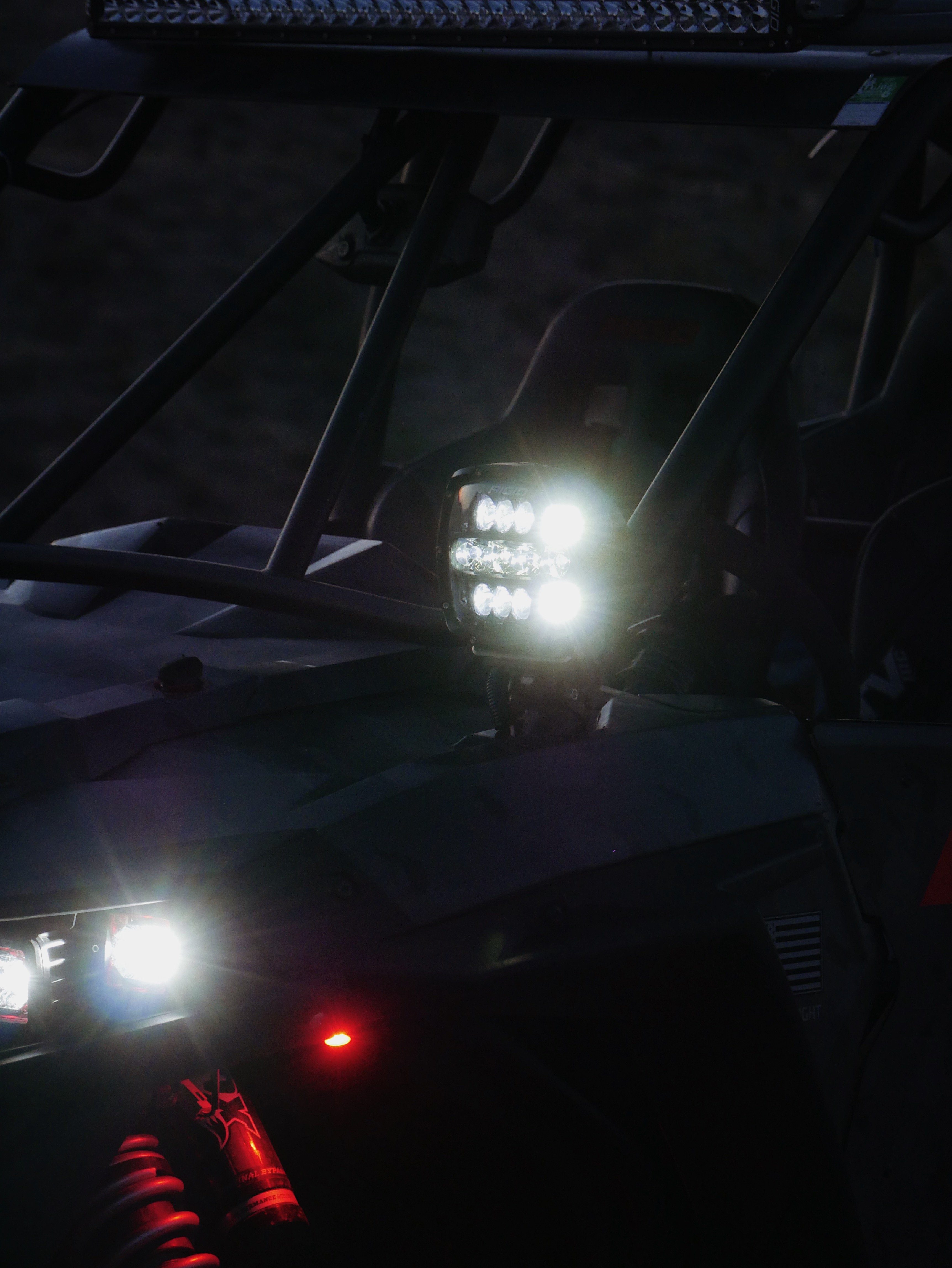 Rigid Adapt XP Extreme Powersports LED Light - Single Lighting Rigid Industries