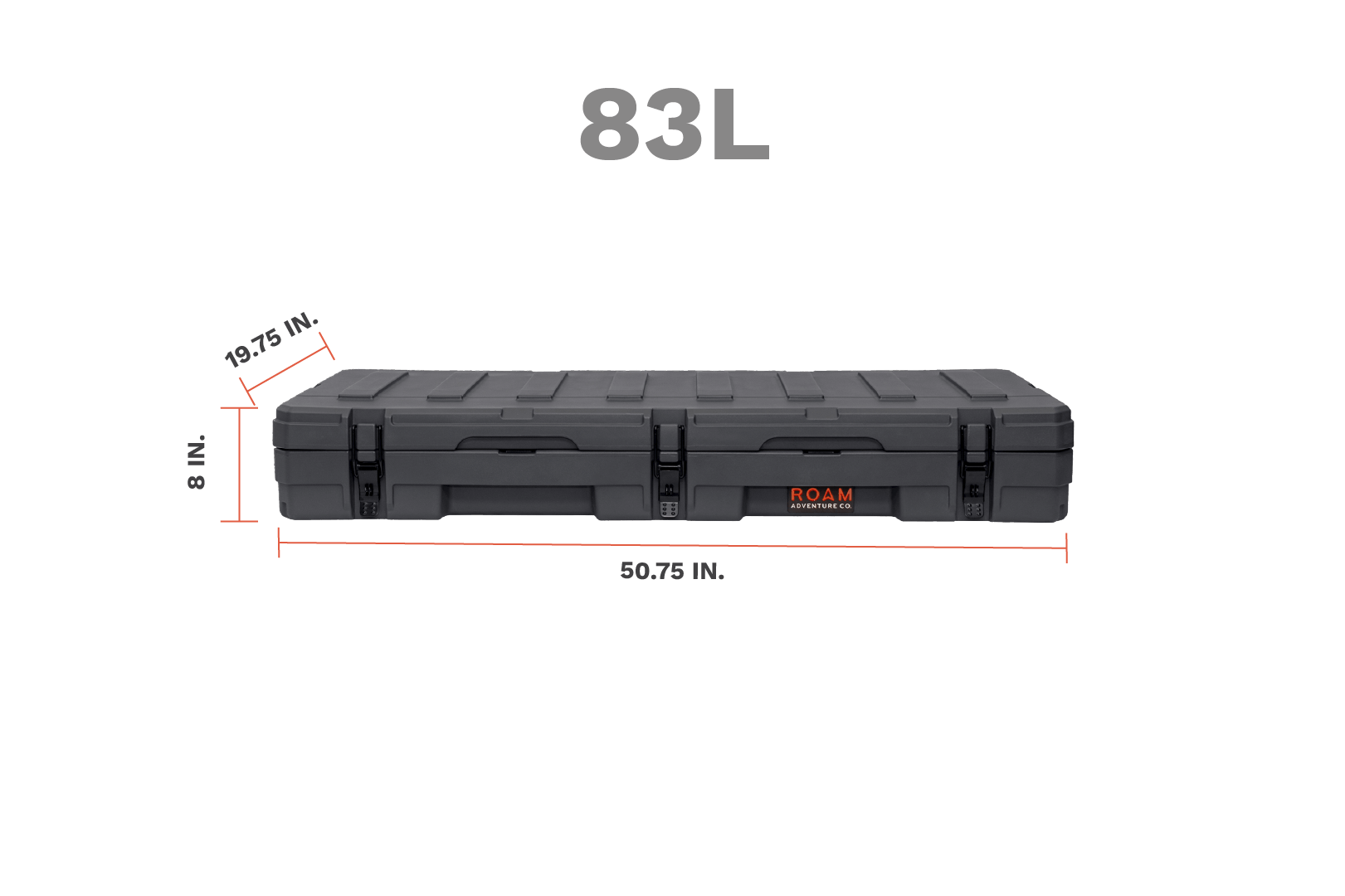 83L Rugged Case Roam Adventure Co. design