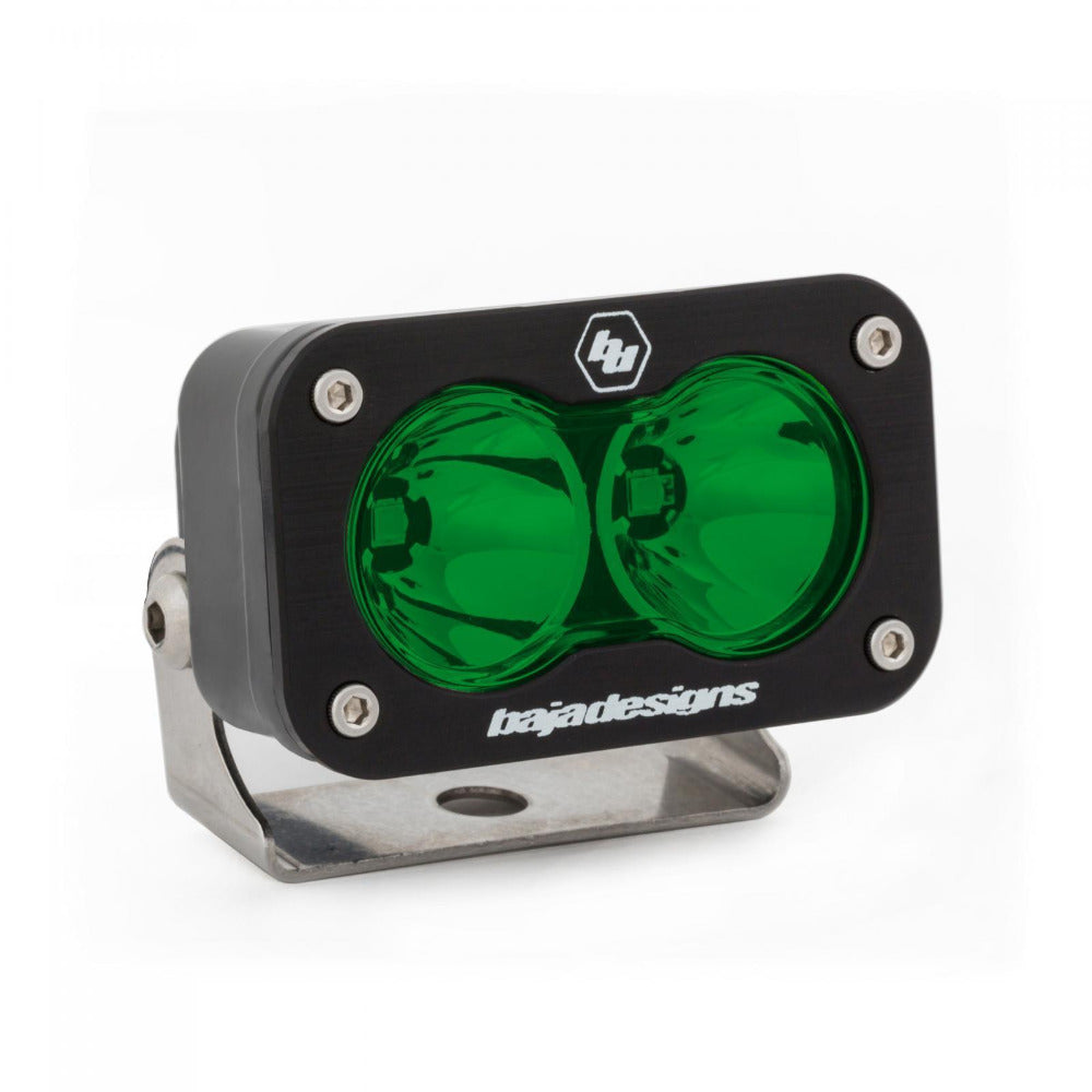 S2 Sport LED Light | Colored Lens Lighting Baja Designs Green Display 